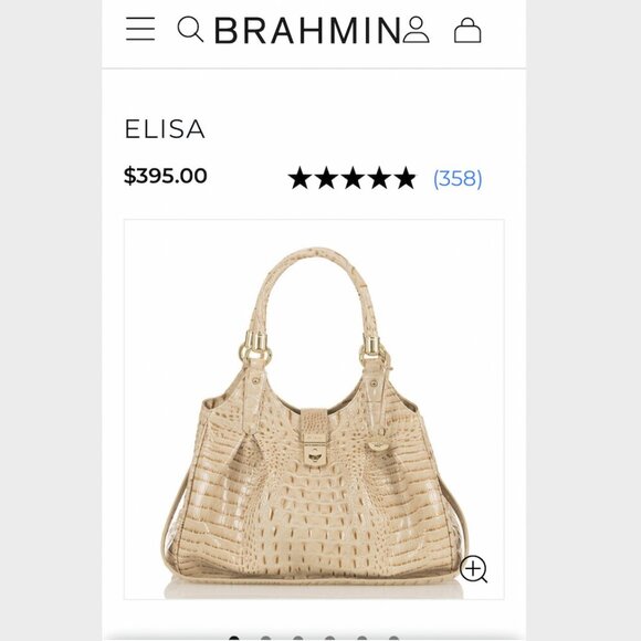 Vintage SSaucy Embossed Cream and White Shoulder Bag Handmade Italian Leather - Picture 12 of 12